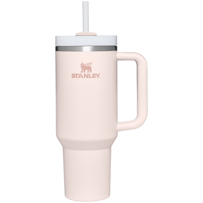 Stanley 1913 クエンチャー H2.0 フローステート 真空断熱タンブラー 40 oz（約1.18L） in Rose Quartz | Front View