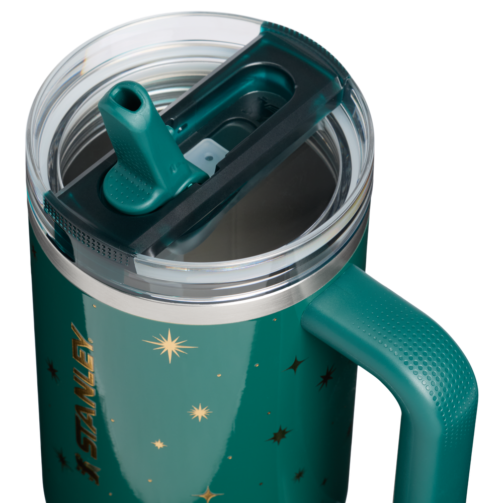 Stanley 1913 Holiday Collection クエンチャー プロツアー フリップストロー 真空断熱タンブラー 30oz（約0.89L）（Shadow Green Night Sky） | 画像2