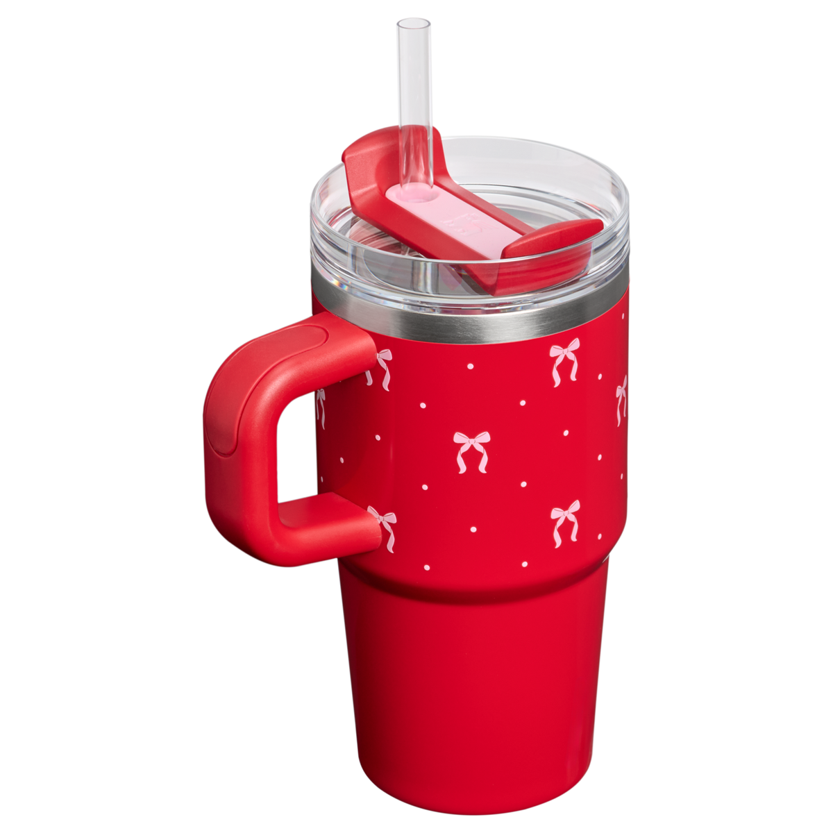 Stanley 1913 Holiday Collection クエンチャー H2.0 フローステート 真空断熱タンブラー 20oz（約0.59L）（Rouge Bows） | 画像2