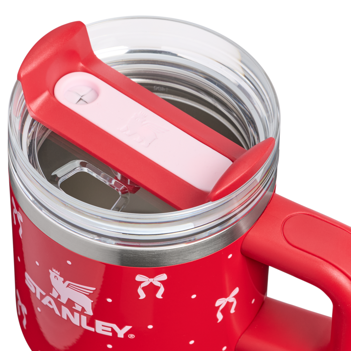 Stanley 1913 Holiday Collection クエンチャー H2.0 フローステート 真空断熱タンブラー 20oz（約0.59L）（Rouge Bows） | 画像3