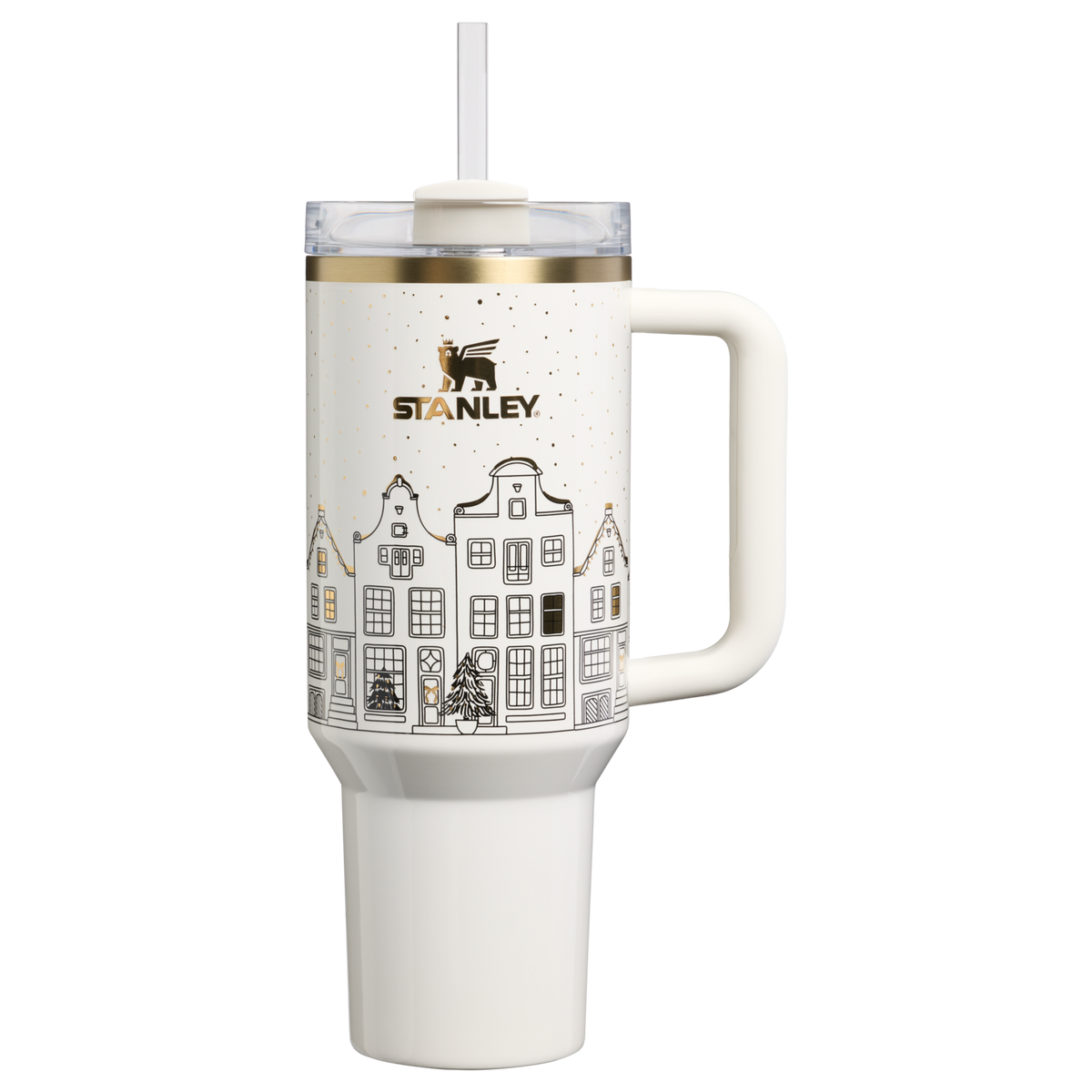 Stanley 1913 Holiday Collection クエンチャー H2.0 フローステート 真空断熱タンブラー 40oz（約1.18L）（Salt Gingerbread） | 画像1