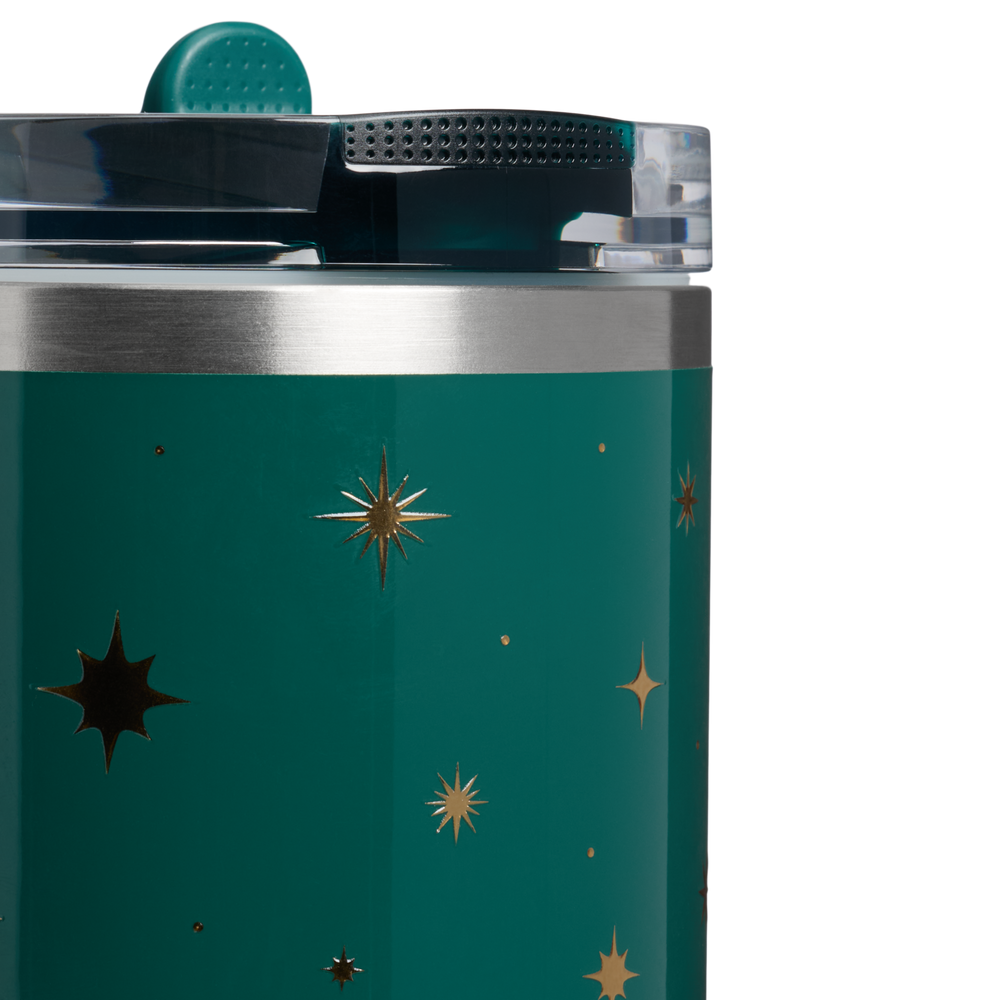 Stanley 1913 Holiday Collection クエンチャー プロツアー フリップストロー 真空断熱タンブラー 30oz（約0.89L）（Shadow Green Night Sky） | 画像4