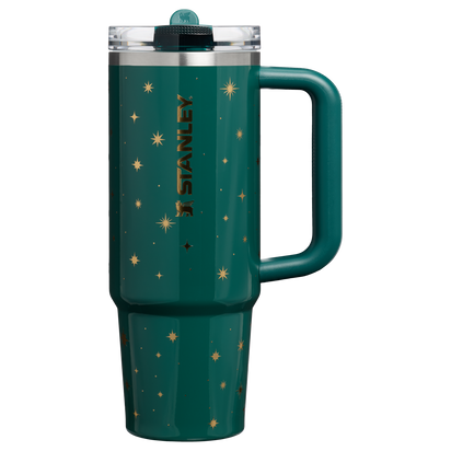 Stanley 1913 Holiday Collection クエンチャー プロツアー フリップストロー 真空断熱タンブラー 30oz（約0.89L）（Shadow Green Night Sky）