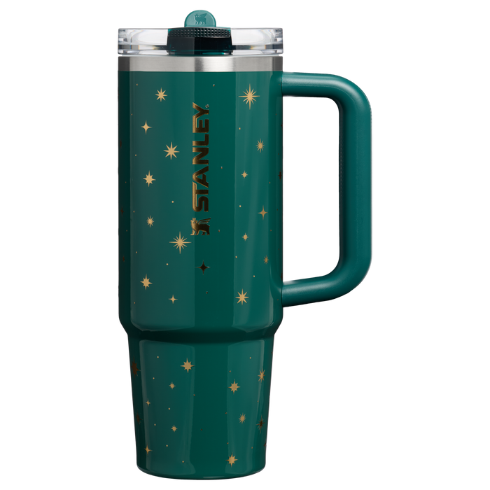 Stanley 1913 Holiday Collection クエンチャー プロツアー フリップストロー 真空断熱タンブラー 30oz（約0.89L）（Shadow Green Night Sky）