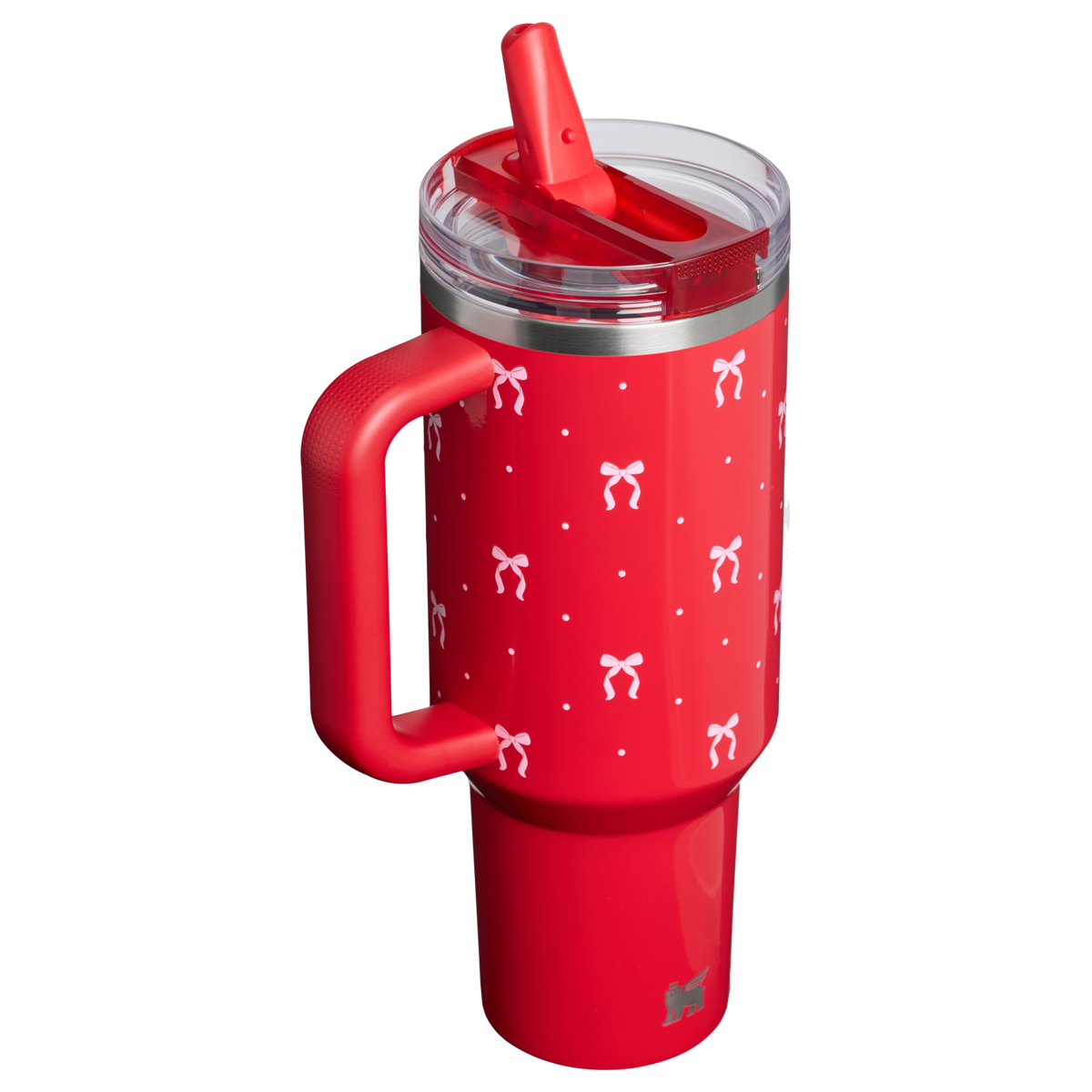 Stanley 1913 Holiday Collection クエンチャー プロツアー フリップストロー 真空断熱タンブラー 40oz（1.18L）（Rouge Bows） | 画像2