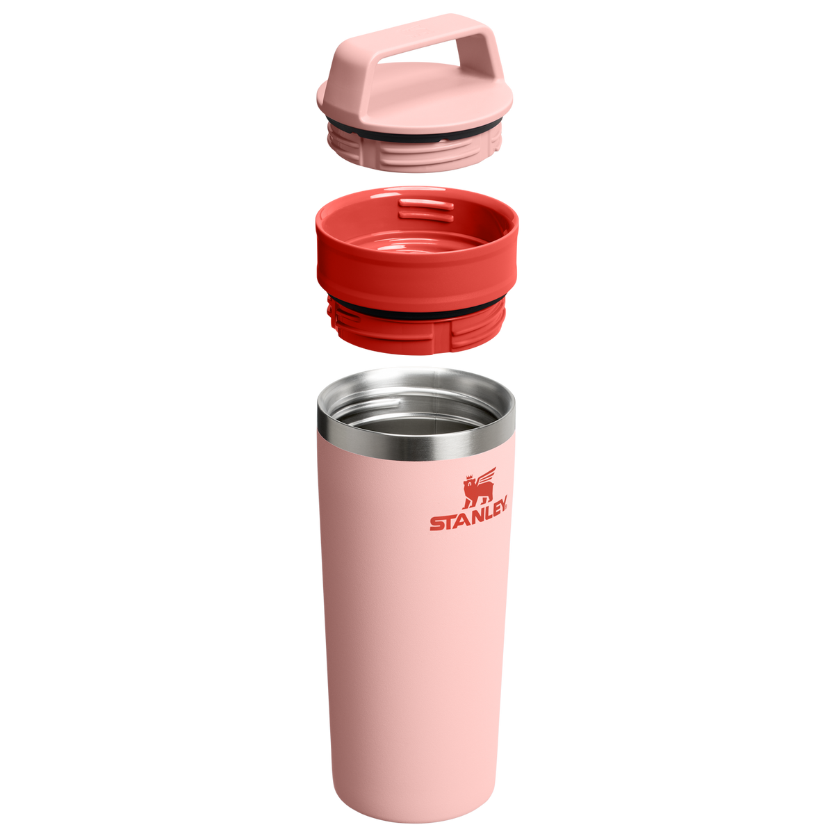 Stanley 1913 カフェトゥーゴー トラベル 真空断熱マグ 16 oz（約0.47L） in Peach Rose | View 2