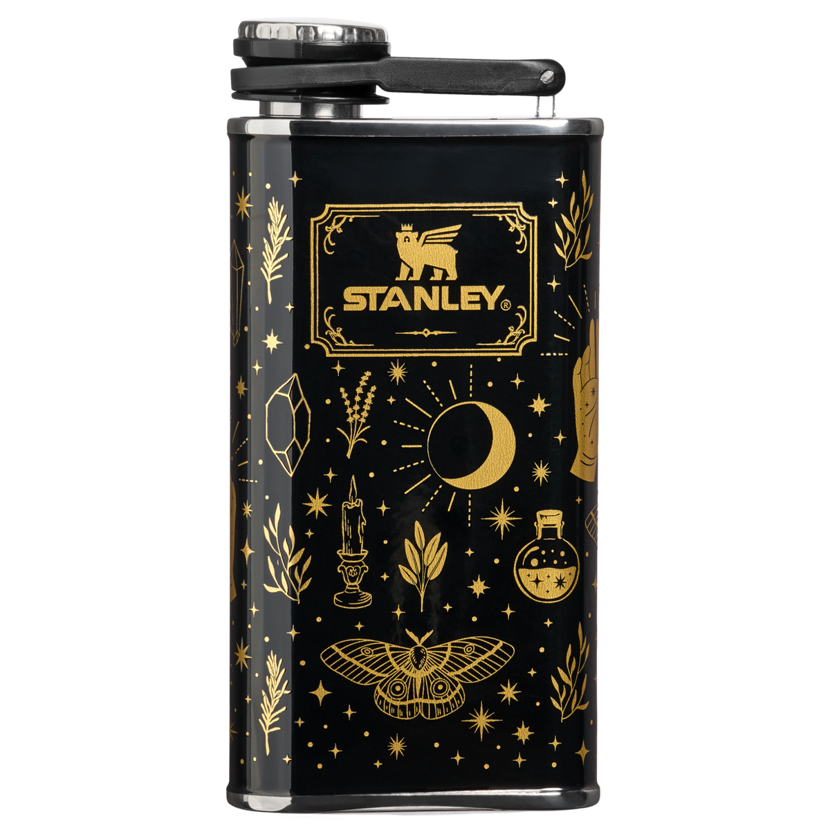 Stanley 1913 Halloween 2026 イージーフィル フラスク 8 oz （約0.23L） in Black Magic | Front View