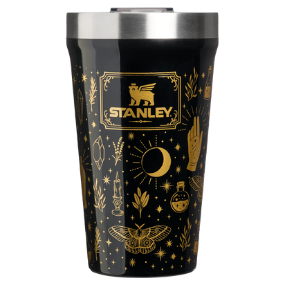 Stanley 1913 Halloween 2026 エブリデイ 真空断熱タンブラー 16oz（約0.47L) in Black Magic | Front View