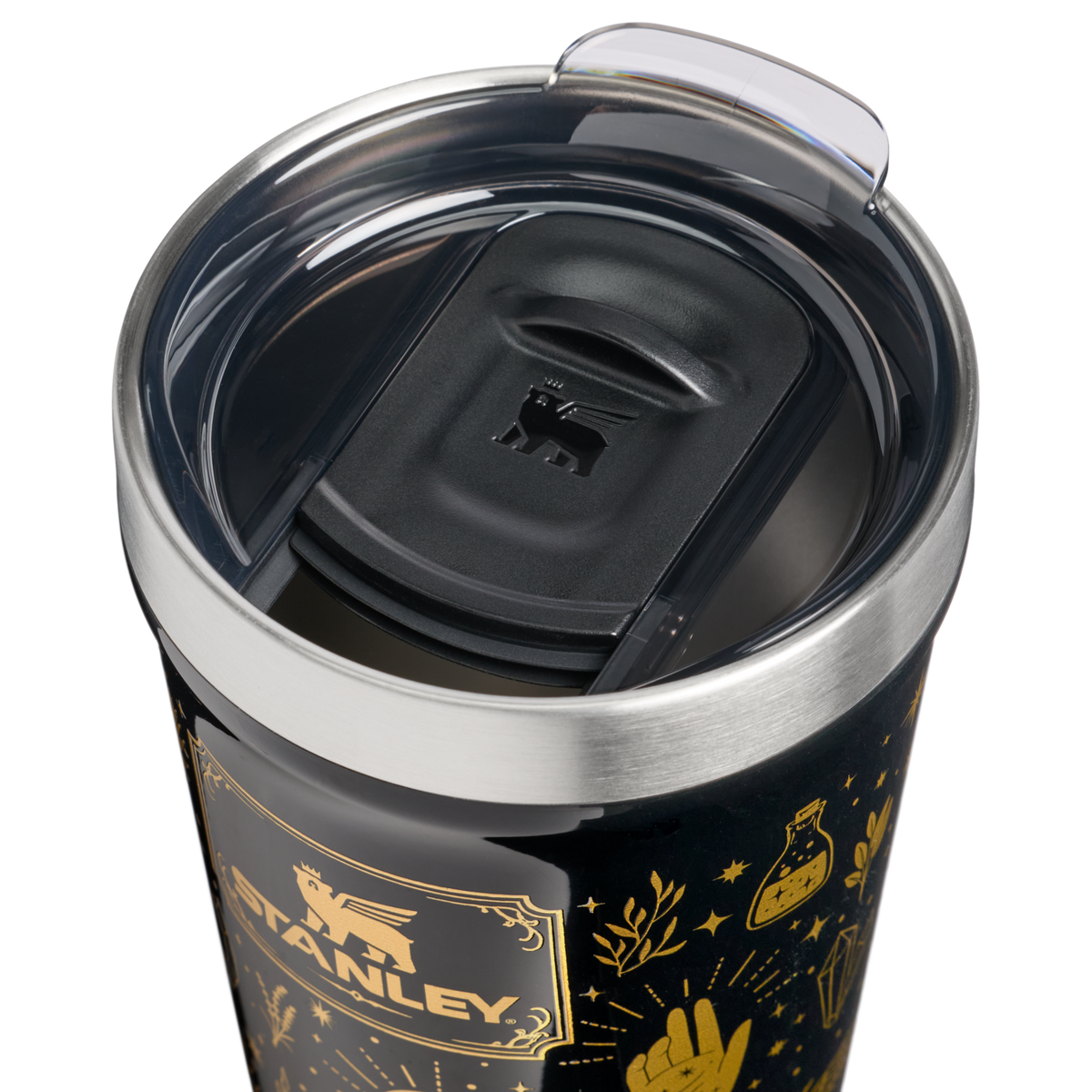 Stanley 1913 Halloween 2026 エブリデイ 真空断熱タンブラー 16oz（約0.47L) in Black Magic | Lid Detailed View