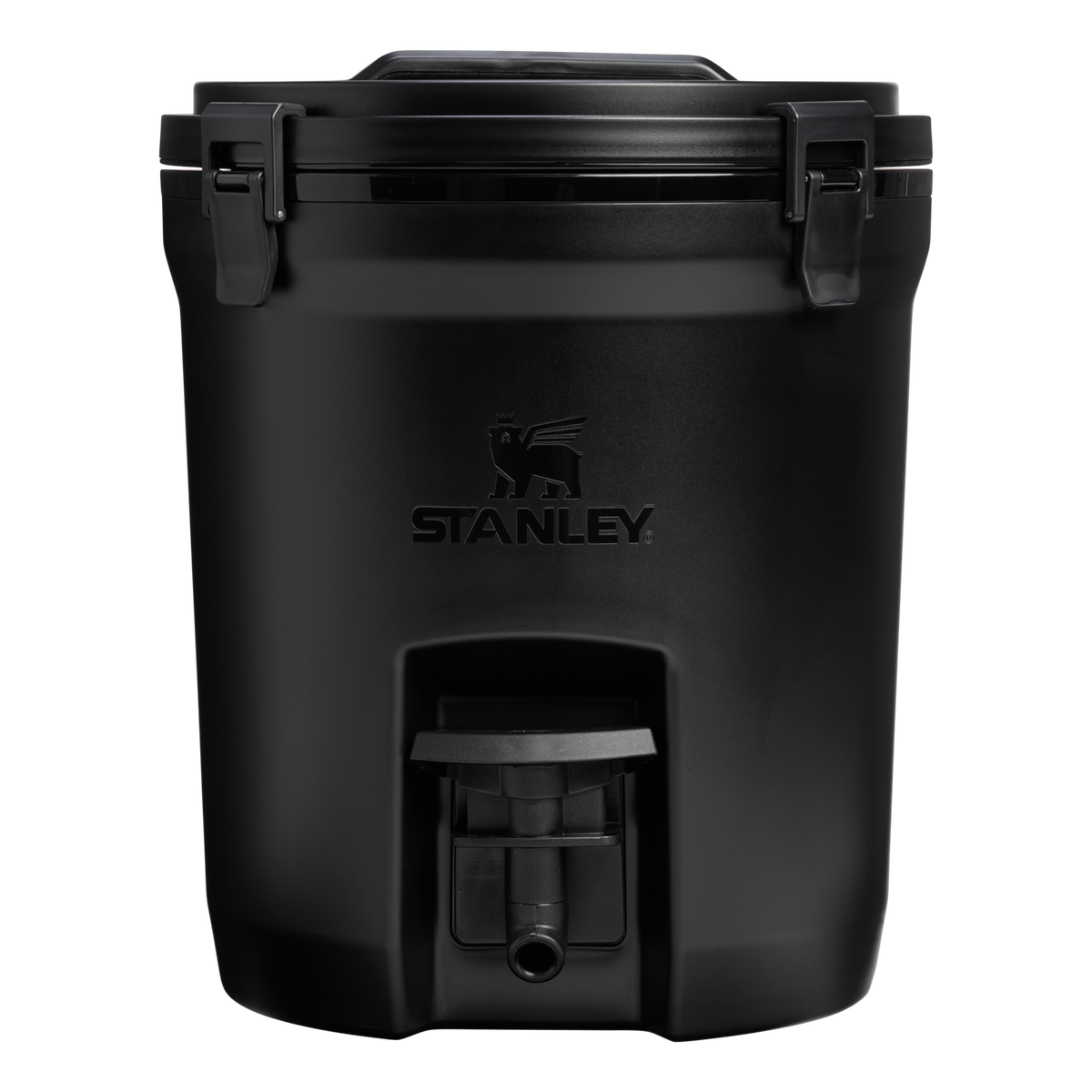 Stanley 1913 ファストフロー ウォータージャグ 2GAL (約7.5L)（Black 2.0） | 正面