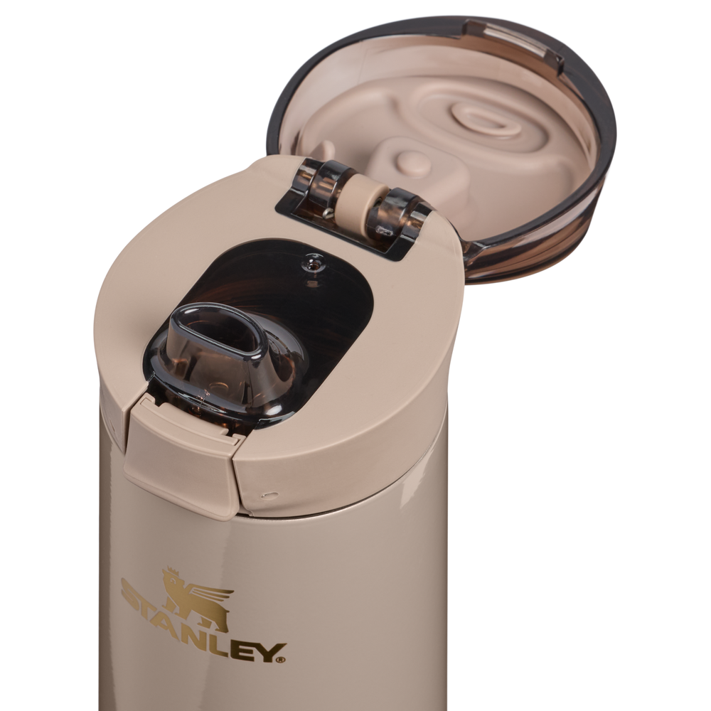 Stanley 1913 Fall Refresh 3.0 フローステートスプリング真空断熱ボトル 20 oz（約0.59L） in Bedrock Gloss | Lid Detailed View