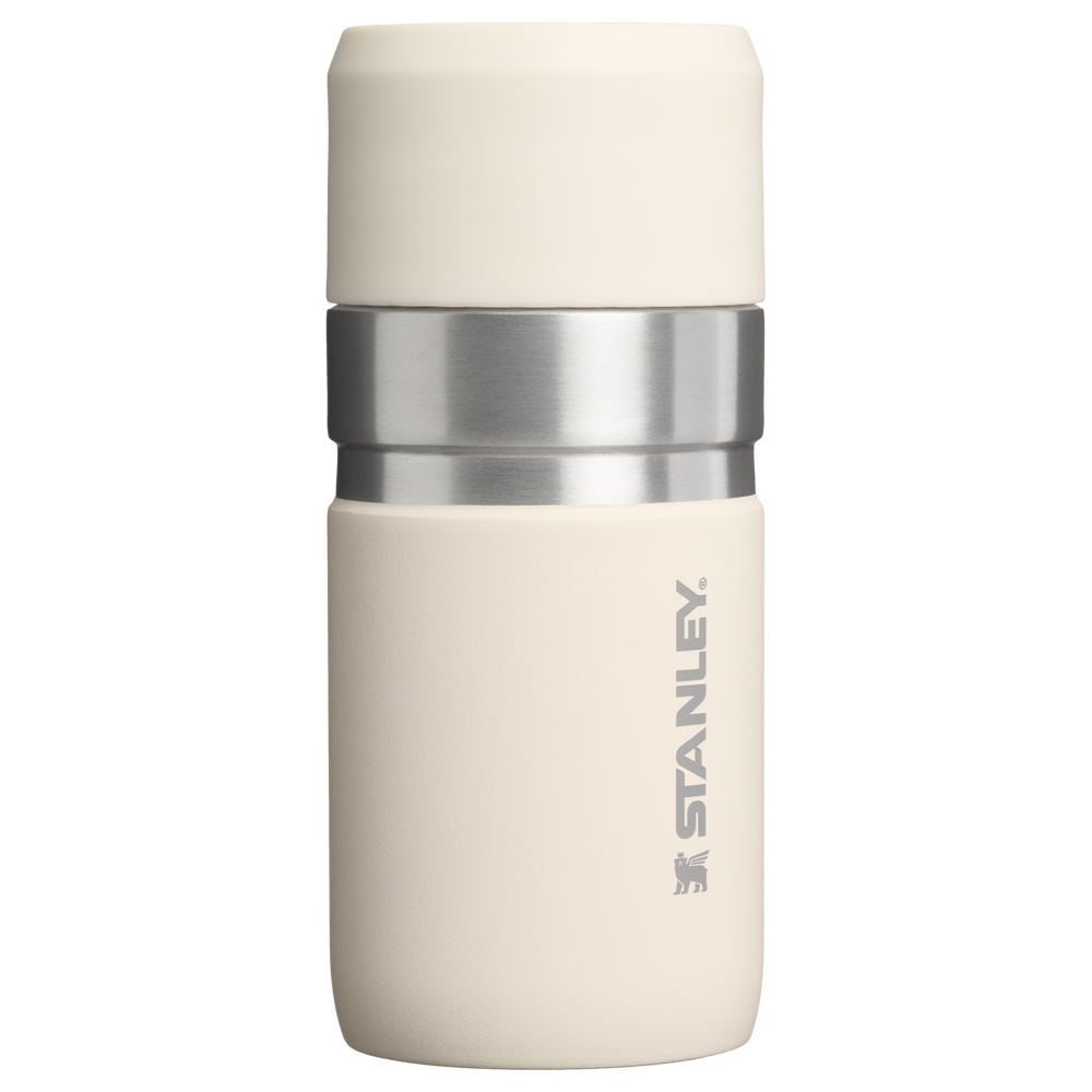 Stanley 1913 ゴー スリム真空断熱ボトル 9.5oz（約0.28L） in Cream | Front View