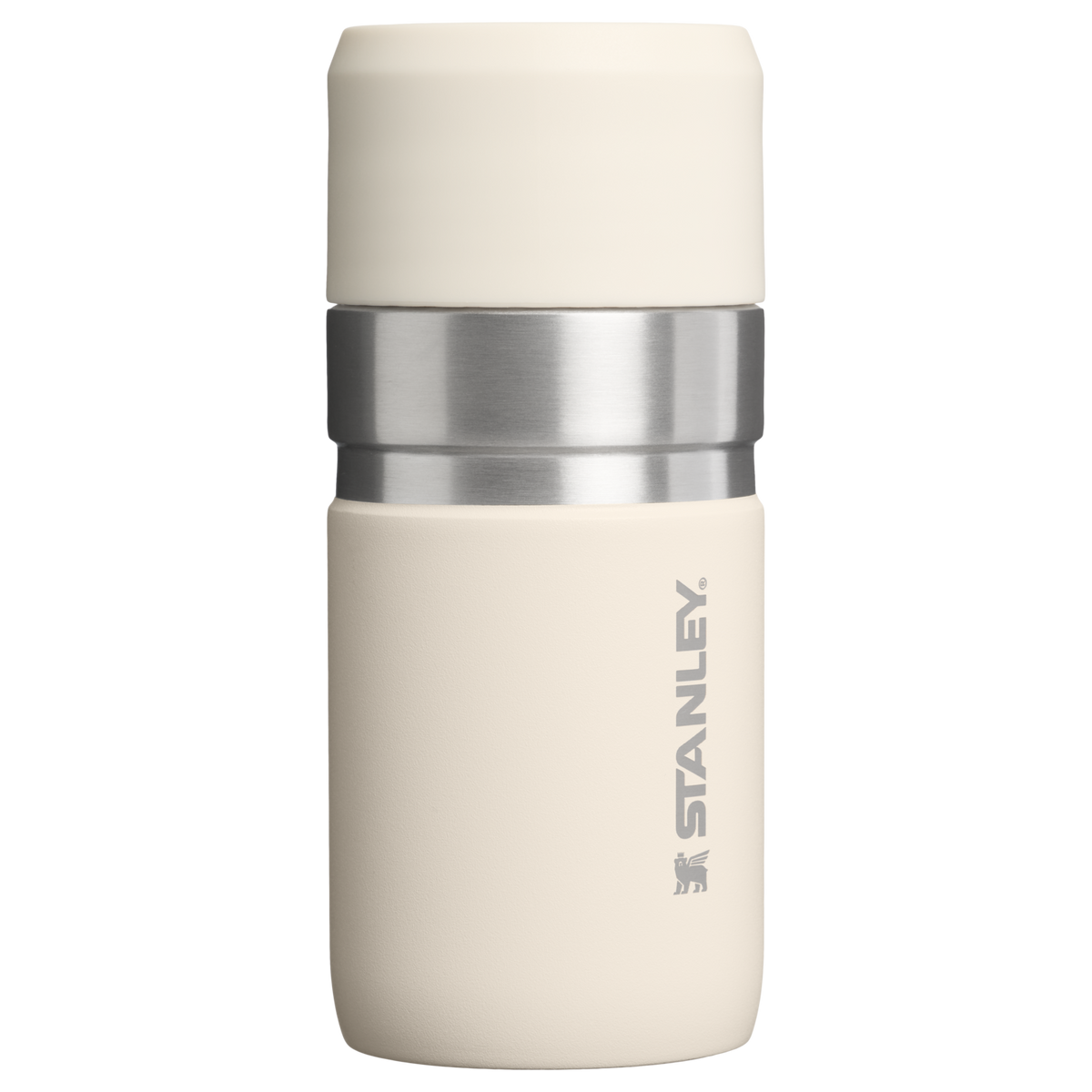 Stanley 1913 ゴー スリム真空断熱ボトル 9.5oz（約0.28L） in Cream | Front View
