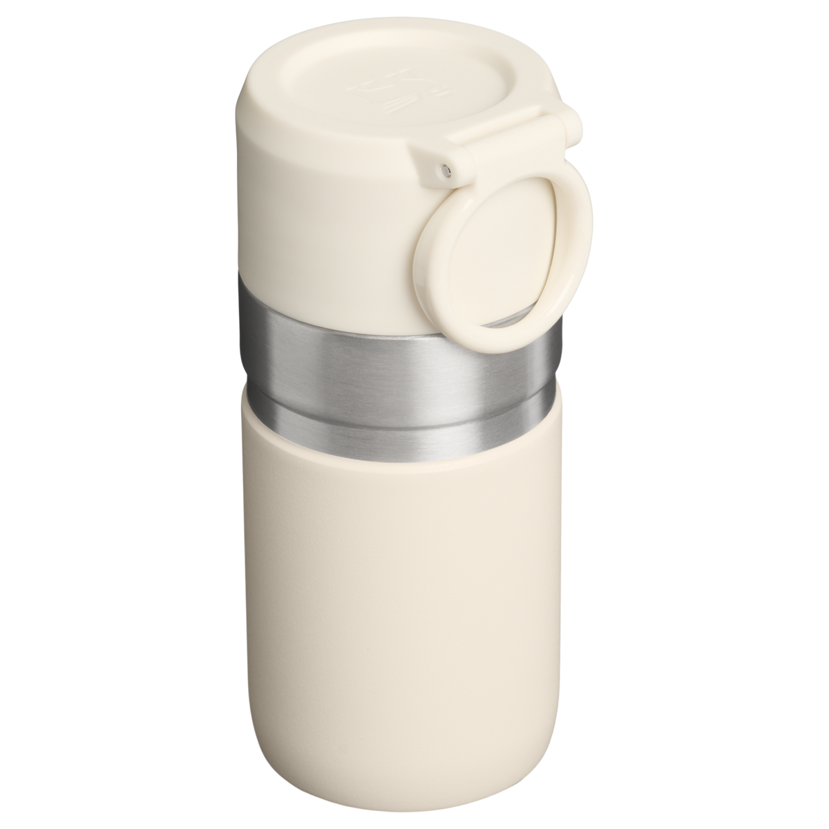 Stanley 1913 ゴー スリム真空断熱ボトル 9.5oz（約0.28L） in Cream | Front View