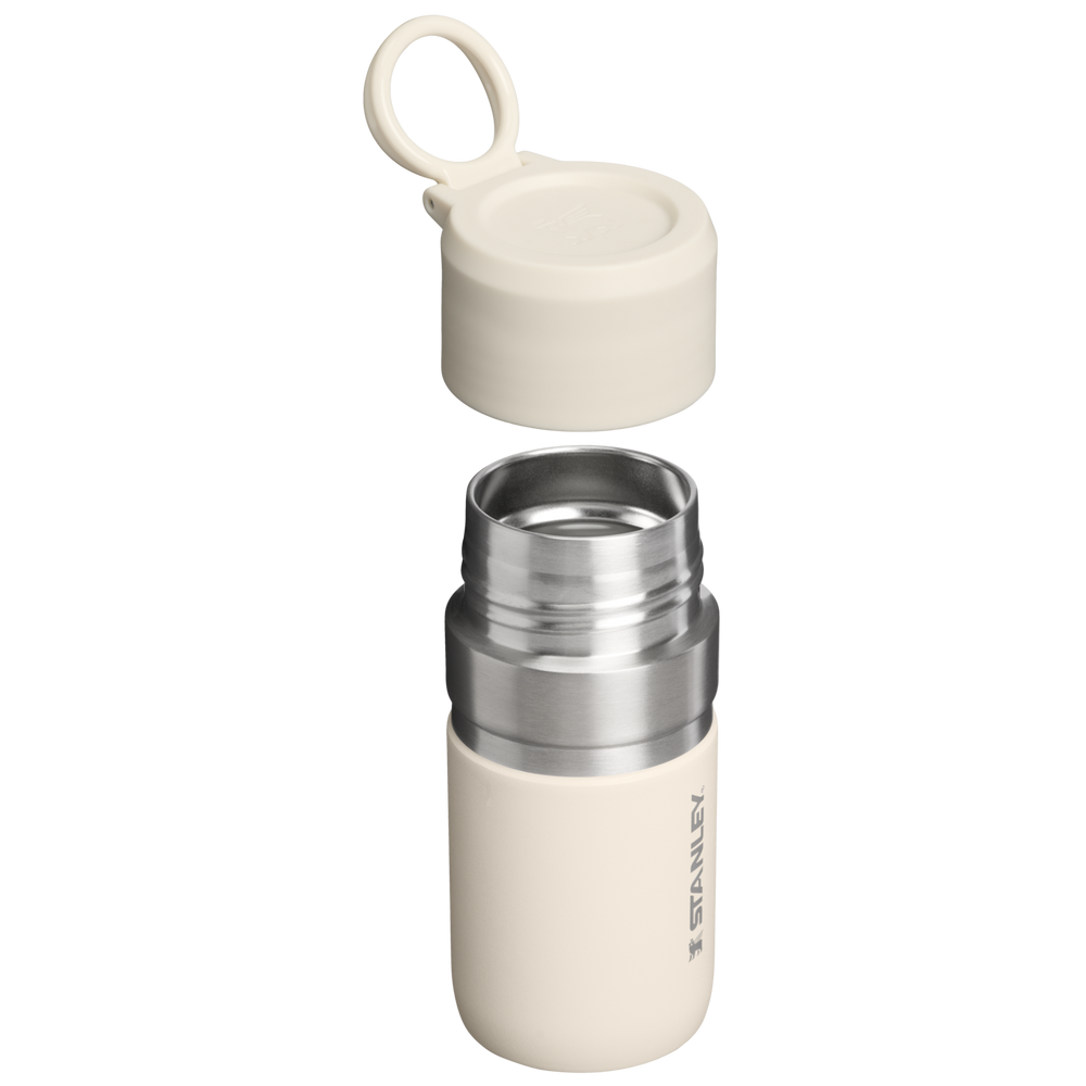 Stanley 1913 ゴー スリム真空断熱ボトル 9.5oz（約0.28L） in Cream | Cross Section View