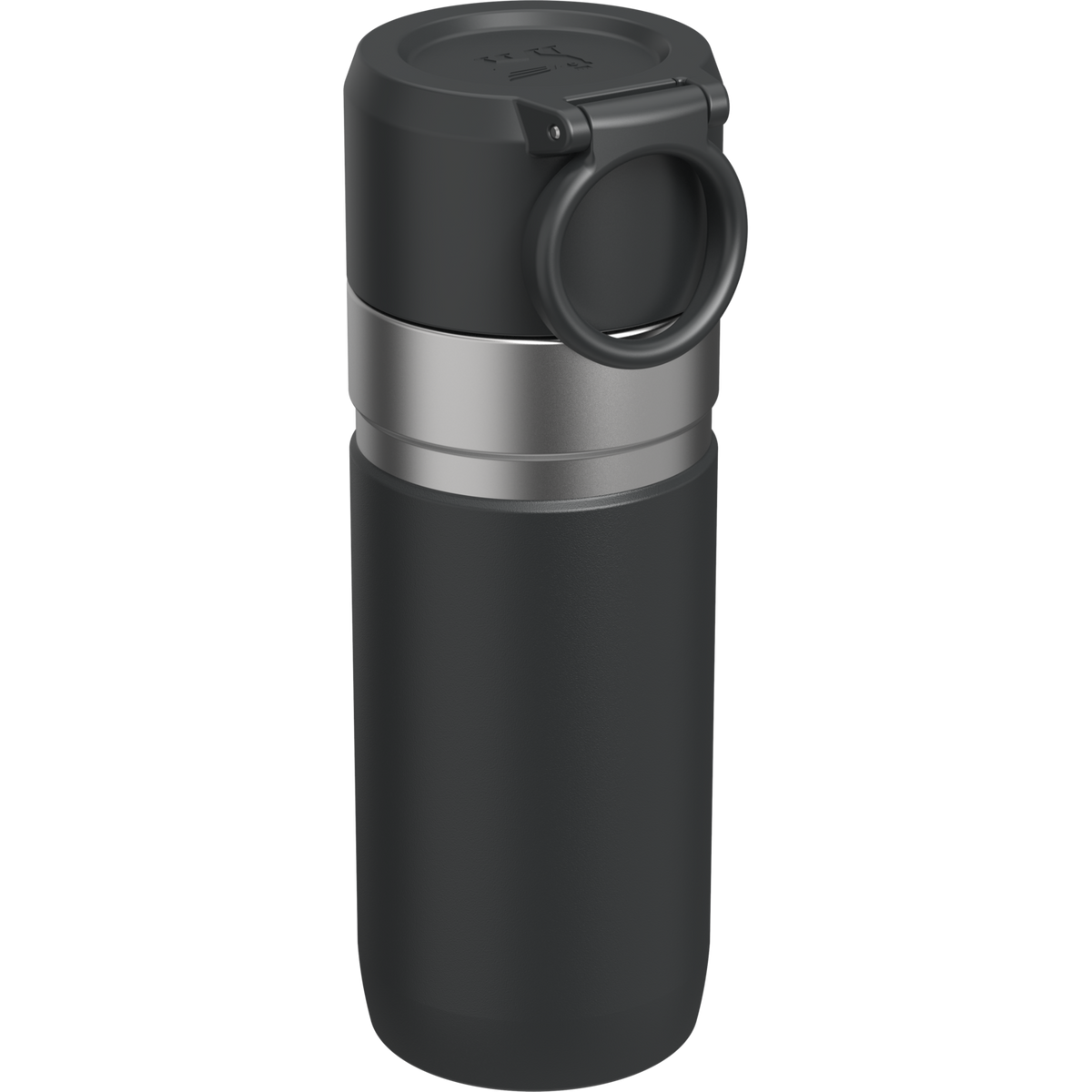 Stanley 1913 ゴー スリム真空断熱ボトル 12.5oz（約0.37L） in Black 2.0 | Back View