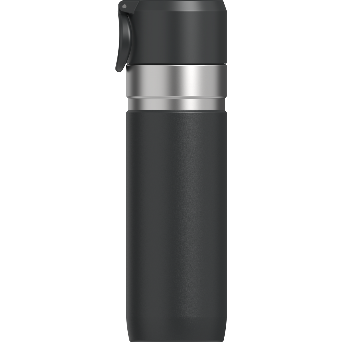 Stanley 1913 ゴー スリム真空断熱ボトル 16oz（約0.47L） in Black 2.0 | Front View