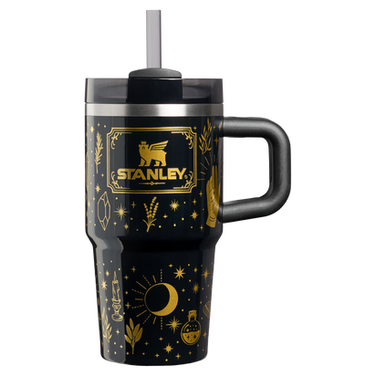 Stanley 1913 Halloween 2026  クエンチャー H2.0 フローステート 真空断熱タンブラー 20oz（約0.59L） in Black Magic | Front View