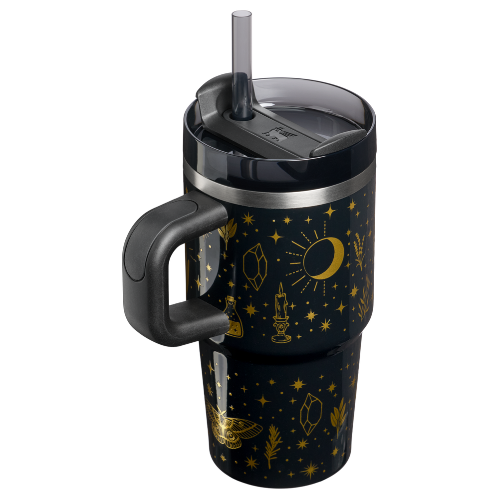 Stanley 1913 Halloween 2026  クエンチャー H2.0 フローステート 真空断熱タンブラー 20oz（約0.59L） in Black Magic | Back View