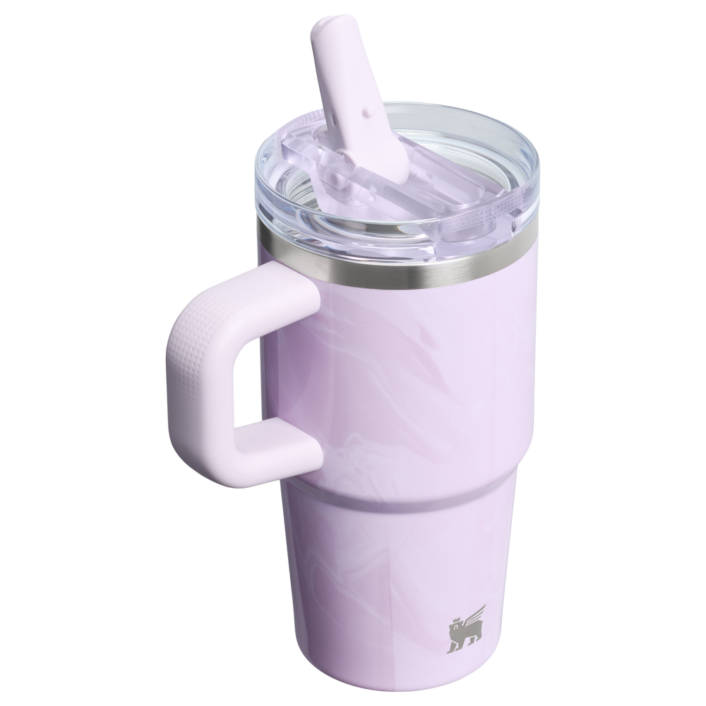 Stanley 1913 Marble Collection クエンチャー プロツアー フリップストロー 真空断熱タンブラー 20 oz（約0.59L） in Soft Amethyst Calacatta | View 2