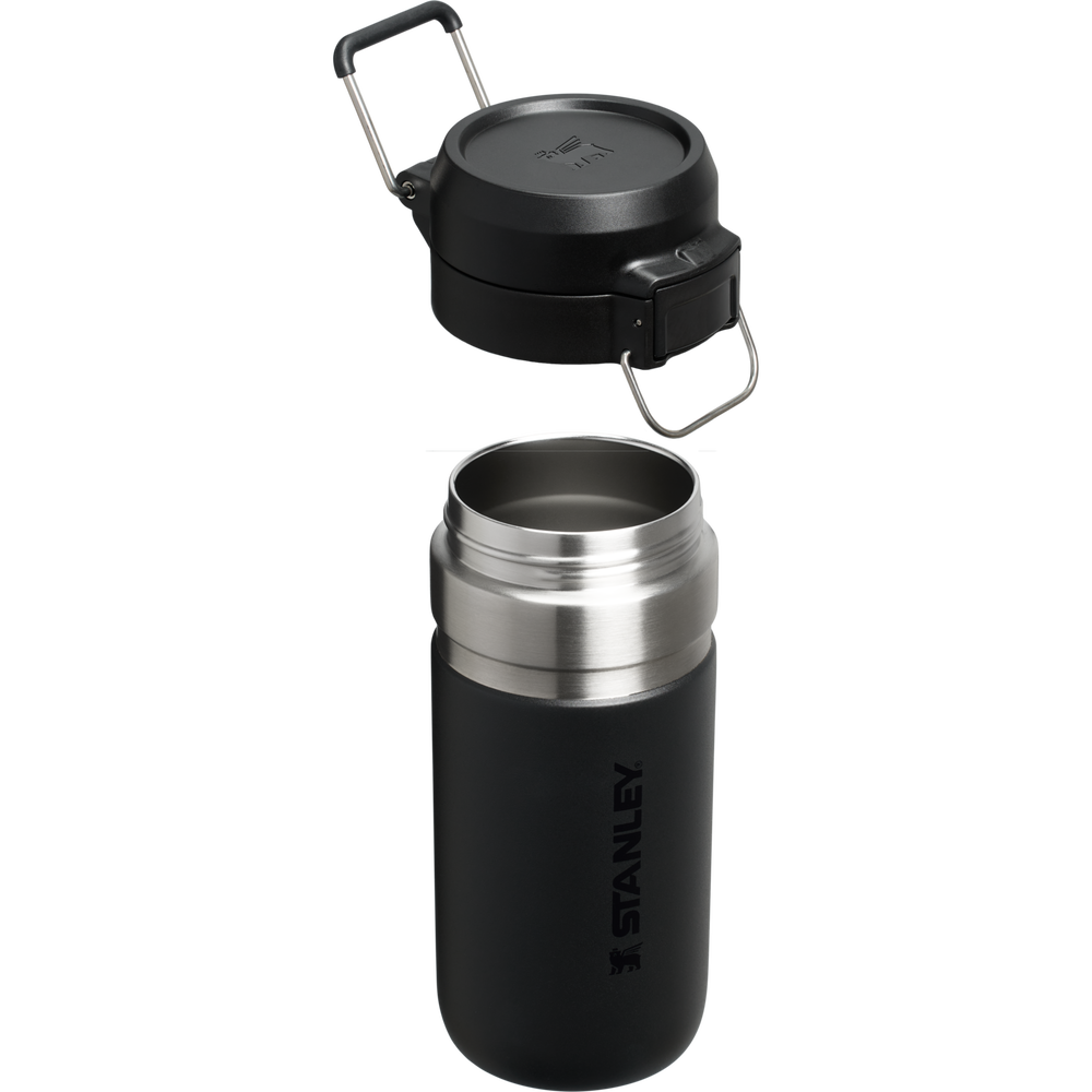 Stanley 1913 クイックフリップ ゴー 真空断熱ボトル 16oz（約0.47L） in Black 2.0 | Cross Section View