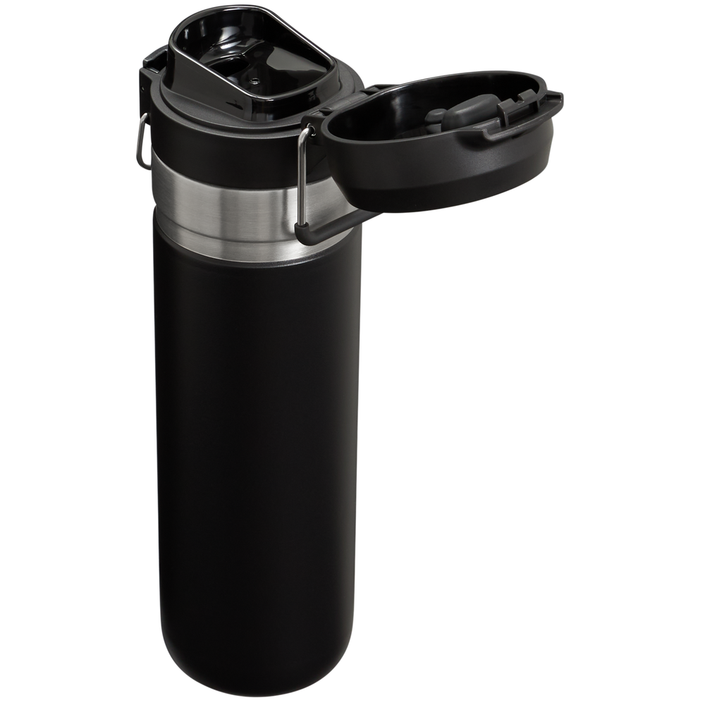 Stanley 1913 クイックフリップ ゴー 真空断熱ボトル 24oz（約0.71L） in Black 2.0 | Back View