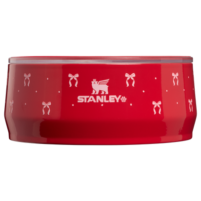 Stanley 1913 Holiday Collection スタンレーペットボウル 24oz（約0.7L）x3（Rouge Bows） | 正面