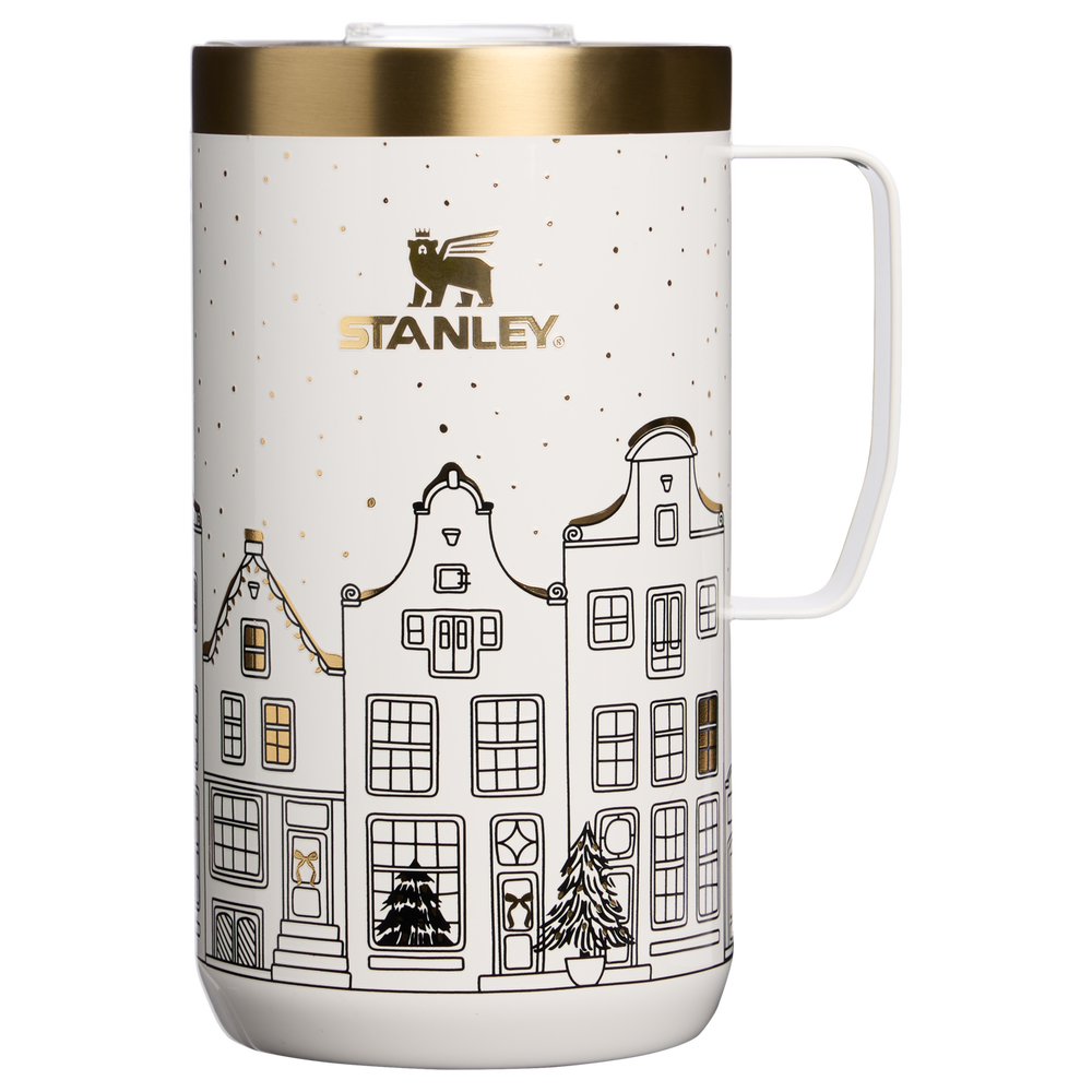 Stanley 1913 Holiday Collection エブリデイ キャンプ真空断熱マグ 24oz（約0.71L）（Salt Gingerbread） | 正面