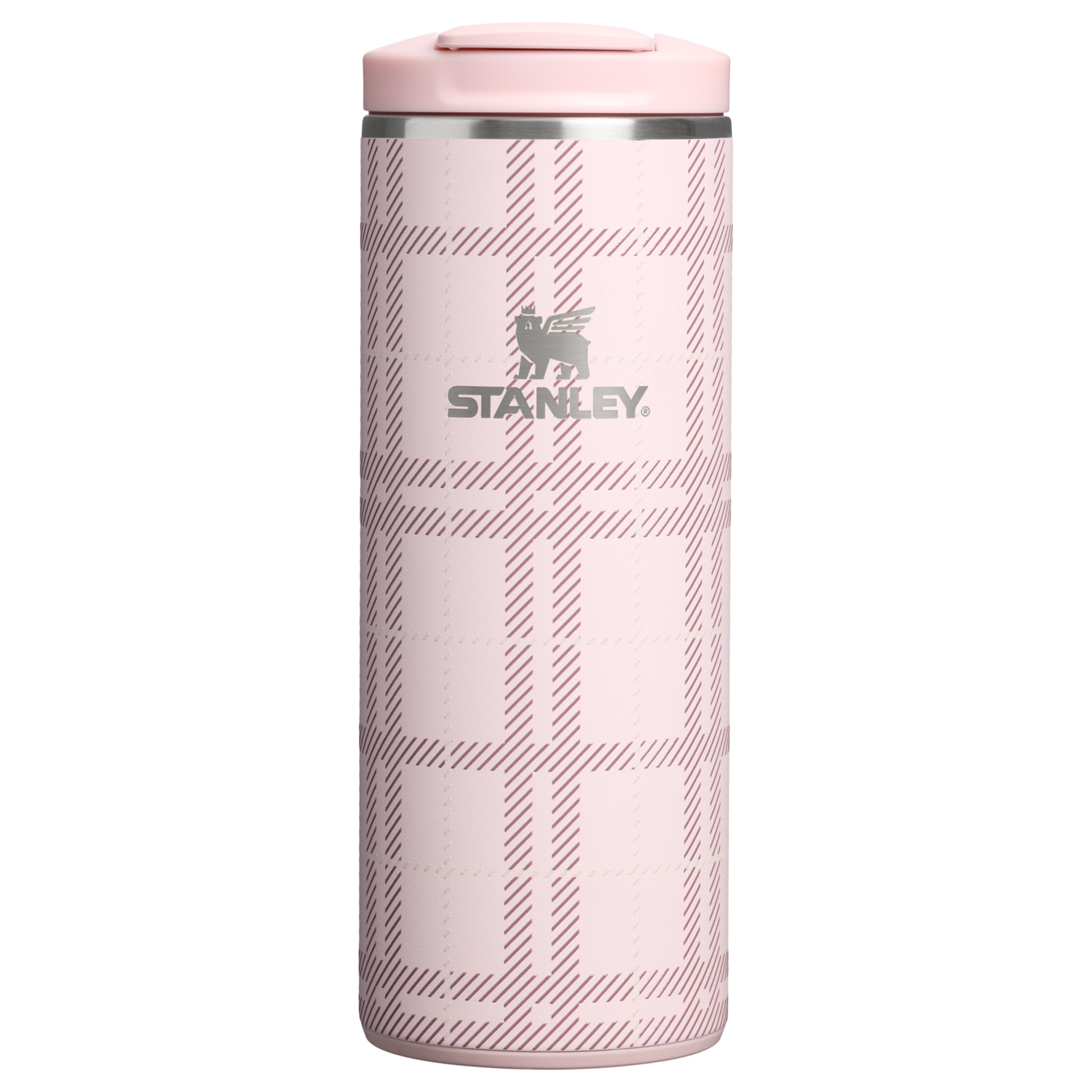 Stanley 1913 Fall Refresh 3.0 トランジット フリップトップ真空断熱マグ 12 oz（約0.35L） in Blossom Plaid | Front View