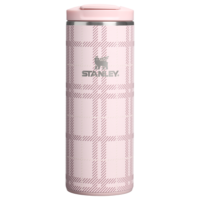 Stanley 1913 Fall Refresh 3.0 トランジット フリップトップ真空断熱マグ 12 oz（約0.35L） in Blossom Plaid | Front View
