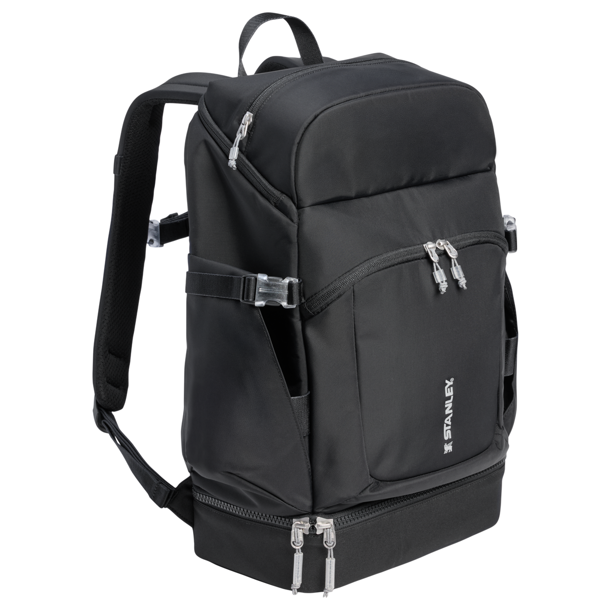 Stanley 1913 バイタライズ マクロメソッド バックパック  30.9 QT（約29.2L） in Black | Front Back View