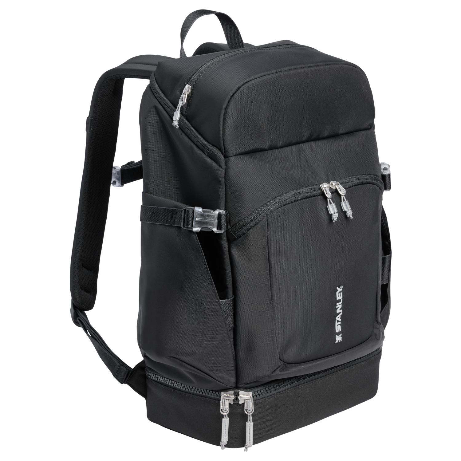 Stanley 1913 バイタライズ マクロメソッド バックパック  30.9 QT（約29.2L） in Black | Front Back View