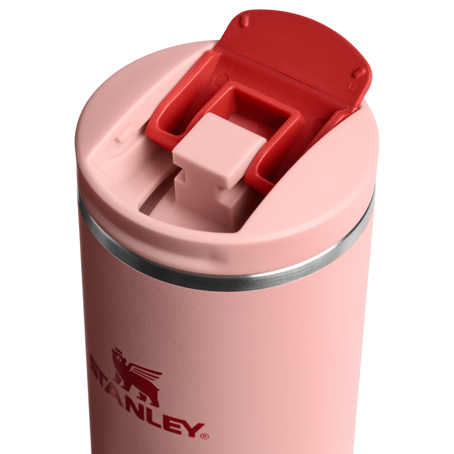 Stanley 1913 トランジット フリップトップ真空断熱マグ  12 oz（約0.35L） in Peach Rose | View 3