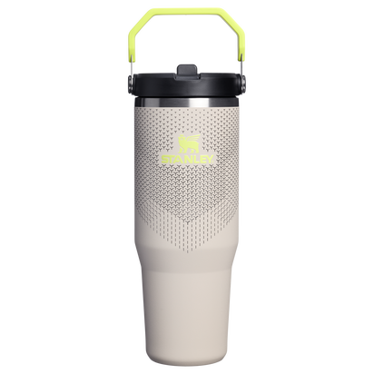 Stanley 1913 アイスフロー フリップストロー2.0 真空断熱タンブラーハイパーグリップ 30 oz（約0.89L） in Sahara Hypergrip | Front View