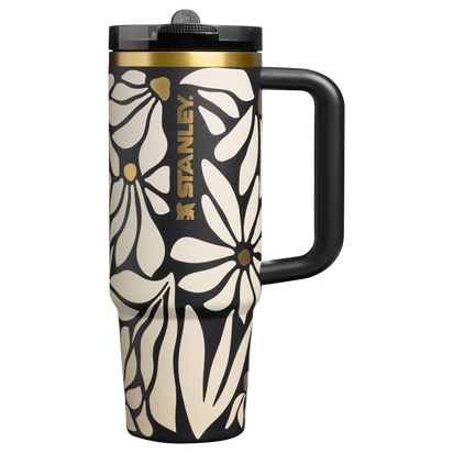 Stanley 1913 Wild Blooms クエンチャー プロツアー フリップストロー 真空断熱タンブラー 30 oz （約0.89L） in Wild Blooms | Front View