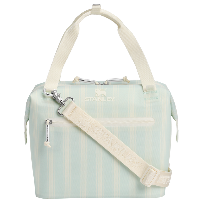 Stanley 1913 Picnic Collection オールデイ ジュリエンヌ ミニクーラー 7.4 qt (約7.0 L) in Mist Picnic Stripe
