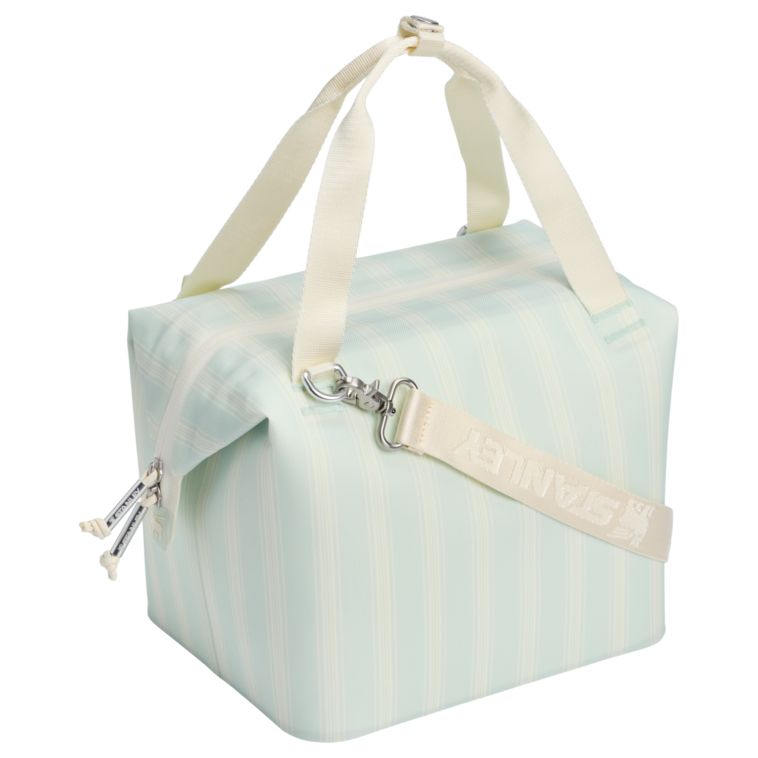 Stanley 1913 Picnic Collection オールデイ ジュリエンヌ ミニクーラー 7.4 qt (約7.0 L) in Mist Picnic Stripe | View 2