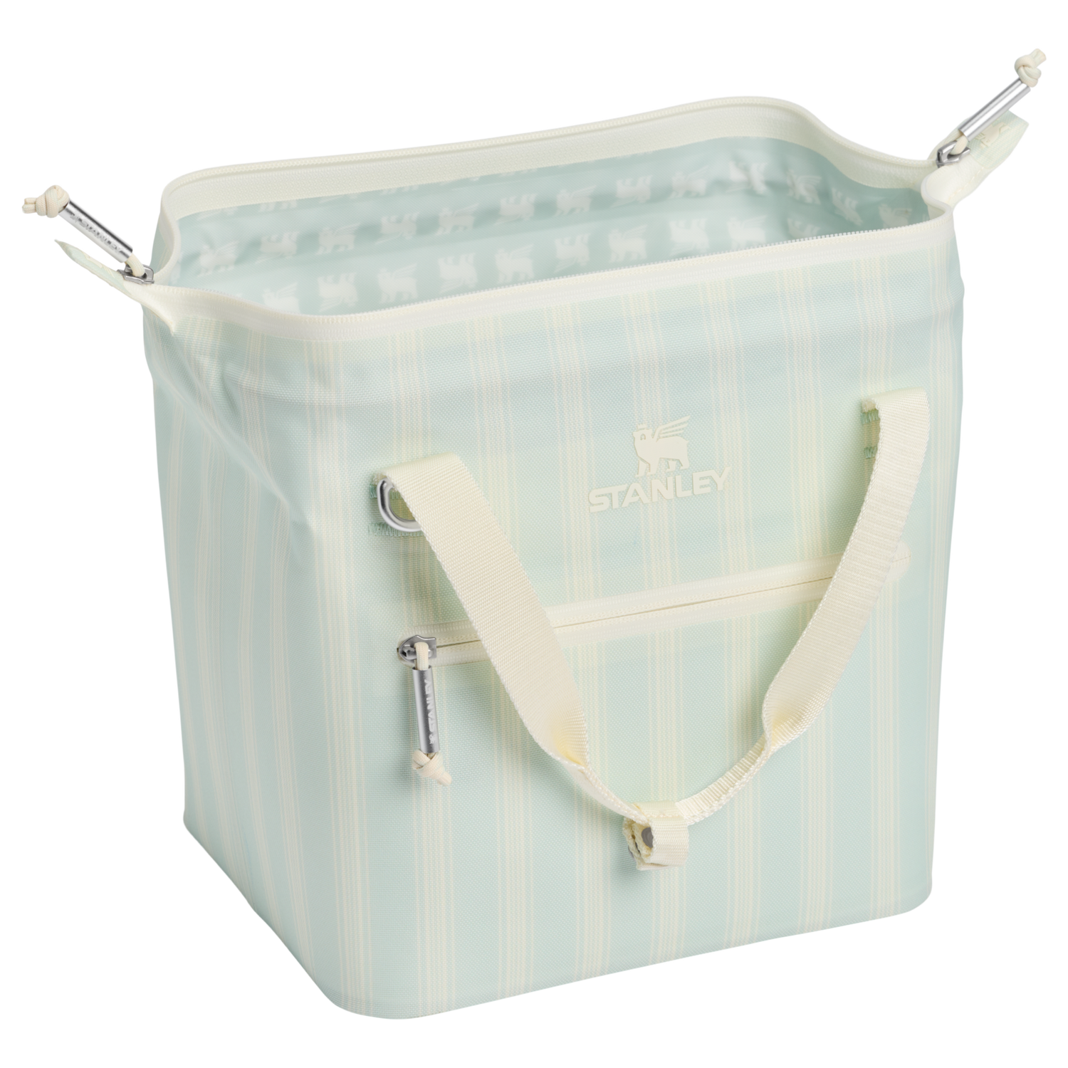 Stanley 1913 Picnic Collection オールデイ ジュリエンヌ ミニクーラー 7.4 qt (約7.0 L) in Mist Picnic Stripe | View 3