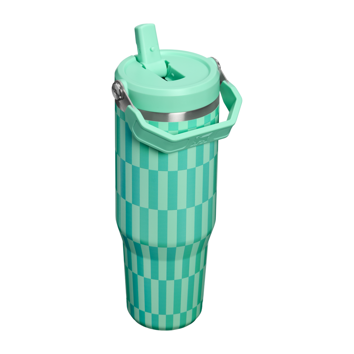 Stanley 1913 High Summer Collection アイスフロー フリップストロー2.0 真空断熱タンブラー 30 oz（約0.89L） in Dream Green Tile | View 2