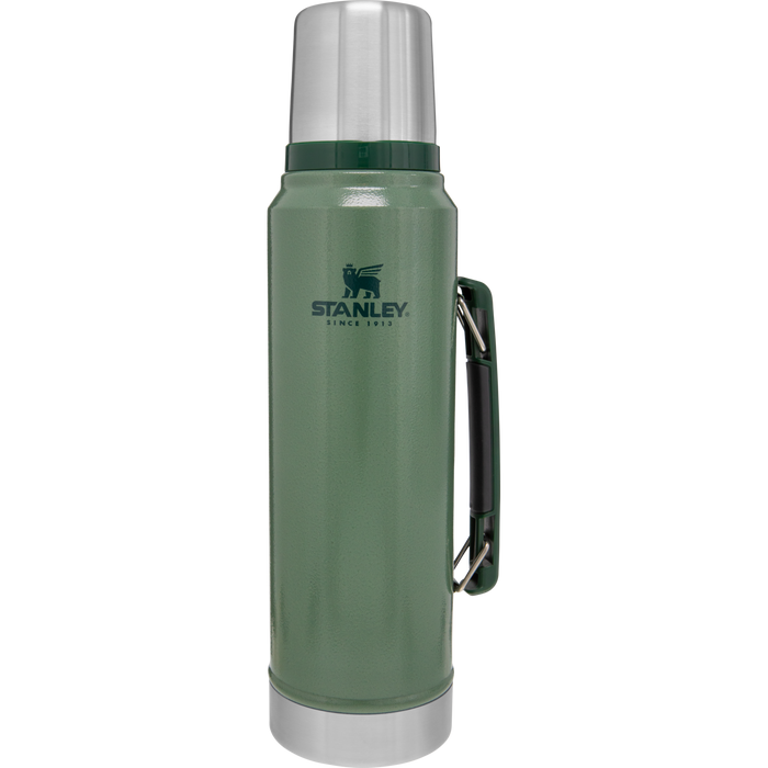 Stanley 1913 レジェンダリー クラシック真空断熱ボトル 1.1 qt｜（約1.0L） in Hammertone Green