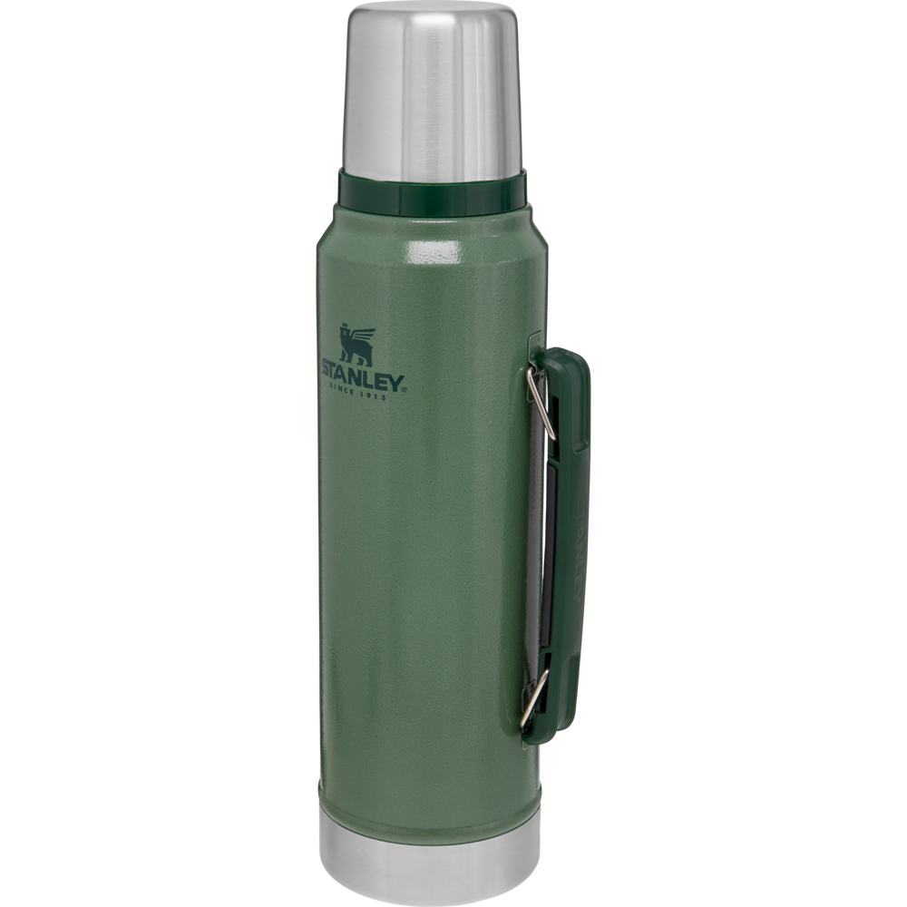 Stanley 1913 レジェンダリー クラシック真空断熱ボトル 1.1 qt｜（約1.0L） in Hammertone Green | View 3
