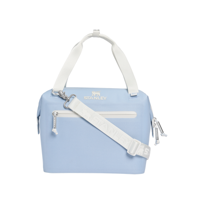 Stanley 1913 オールデイ ジュリエンヌ ミニクーラー 7.4 qt (約7.0 L) in Blue Dream Stone | Front View