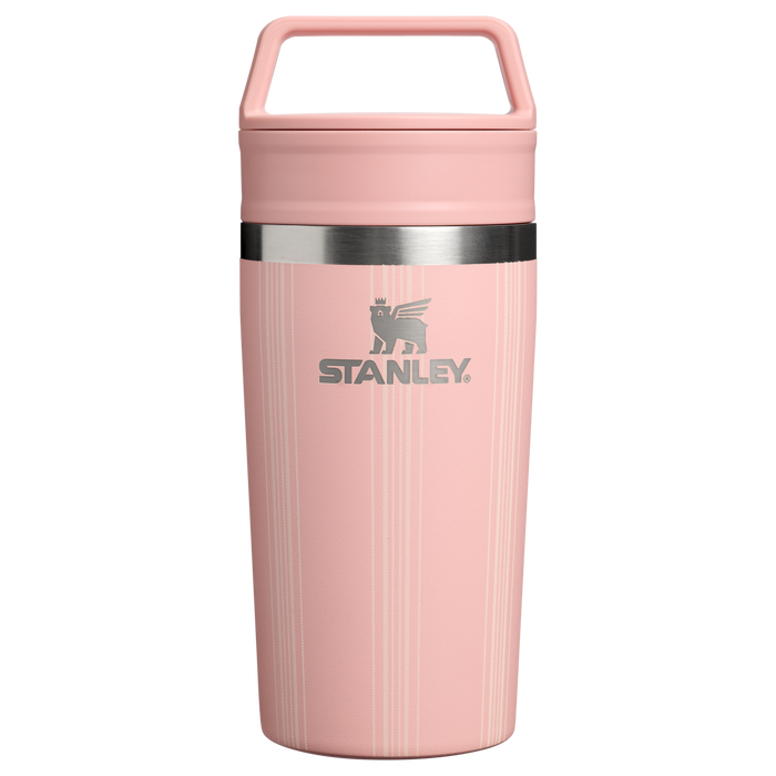 Stanley 1913 Picnic Collection カフェトゥーゴー トラベル 真空断熱マグ 12 oz（約0.35L） in Peach Rose Picnic Stripe