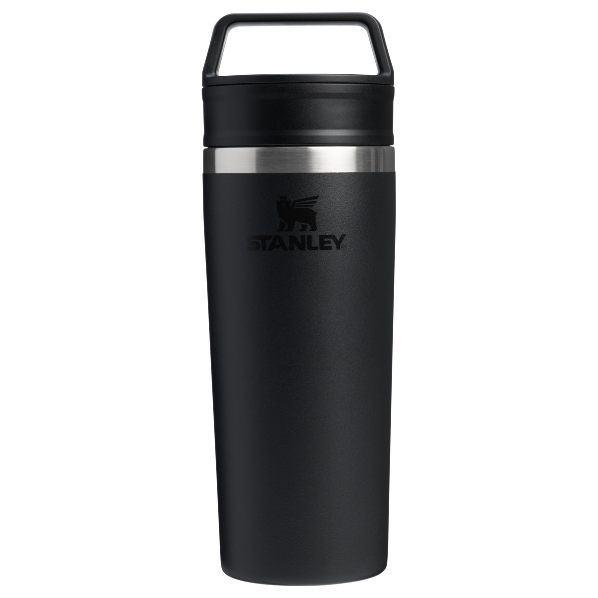 Stanley 1913 カフェトゥーゴー トラベル 真空断熱マグ 16 oz（約0.47L）（Black 2.0） | 正面