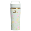 Floral Collection カフェトゥーゴー トラベル 真空断熱マグ | 16 oz（約0.47L）