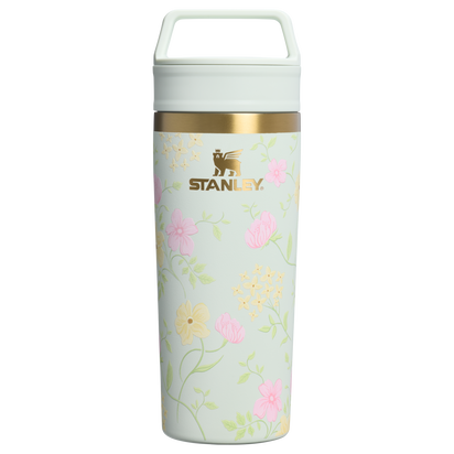 Stanley 1913 Floral Collection カフェトゥーゴー トラベル 真空断熱マグ 16 oz（約0.47L）（Spring Blossoms） | 正面
