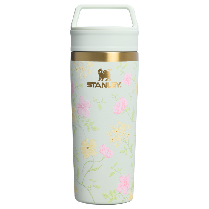 Stanley 1913 Floral Collection カフェトゥーゴー トラベル 真空断熱マグ 16 oz（約0.47L） in Spring Blossoms | Front View