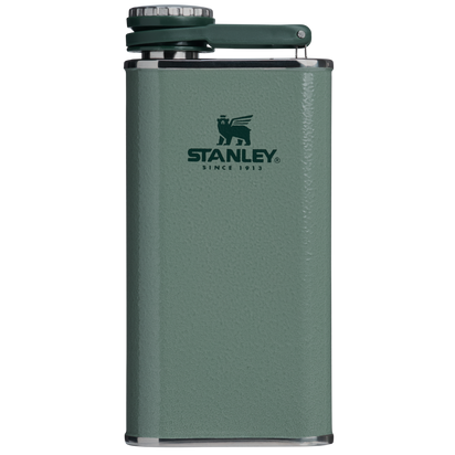 Stanley 1913 イージーフィル フラスク  8 oz （約0.23L） in Hammertone Green | Front View