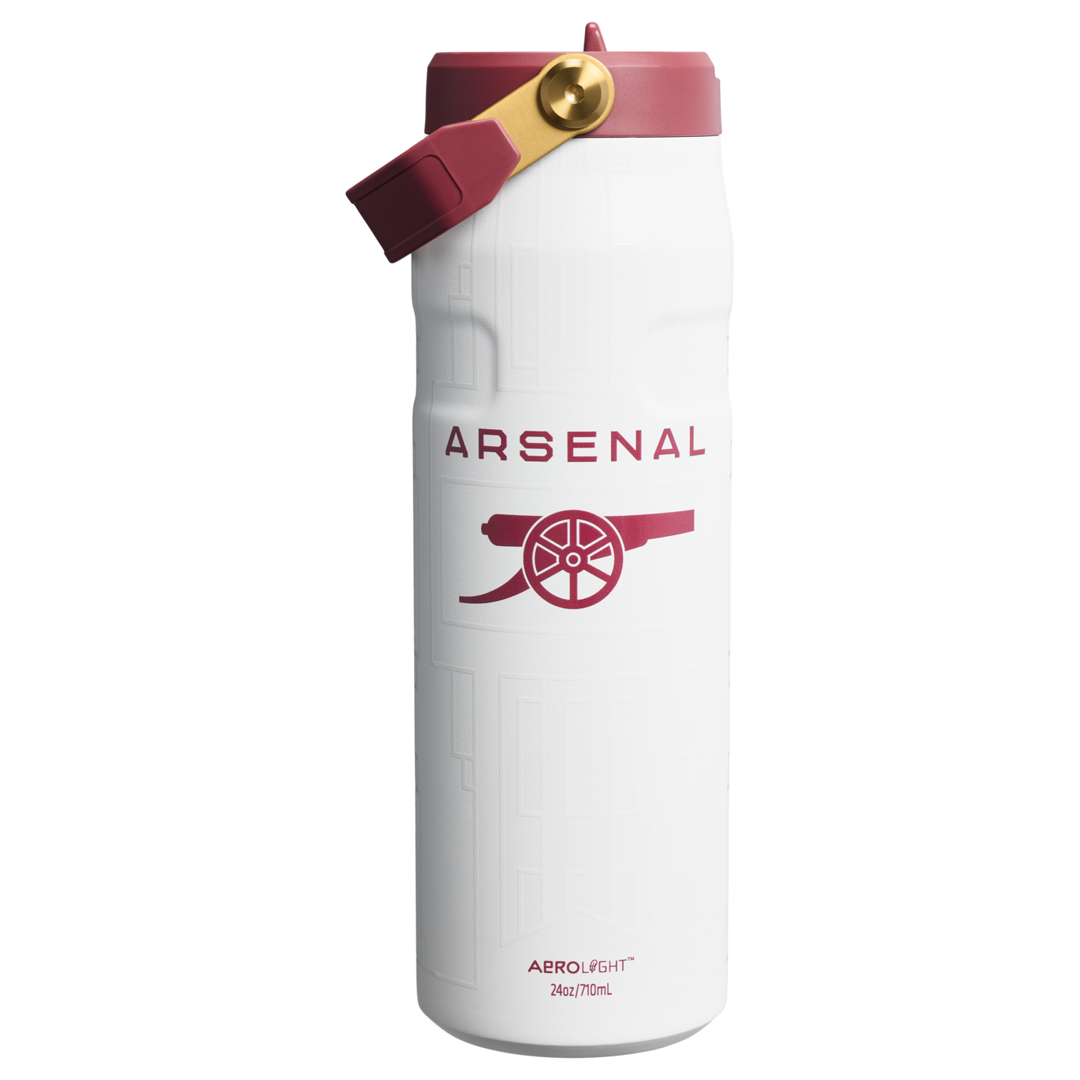 Stanley 1913 Stanley 1913 x Arsenal アイスフロー フリップストロー2.0 真空断熱ボトル 24 oz（約0.71L） in Arsenal Homage