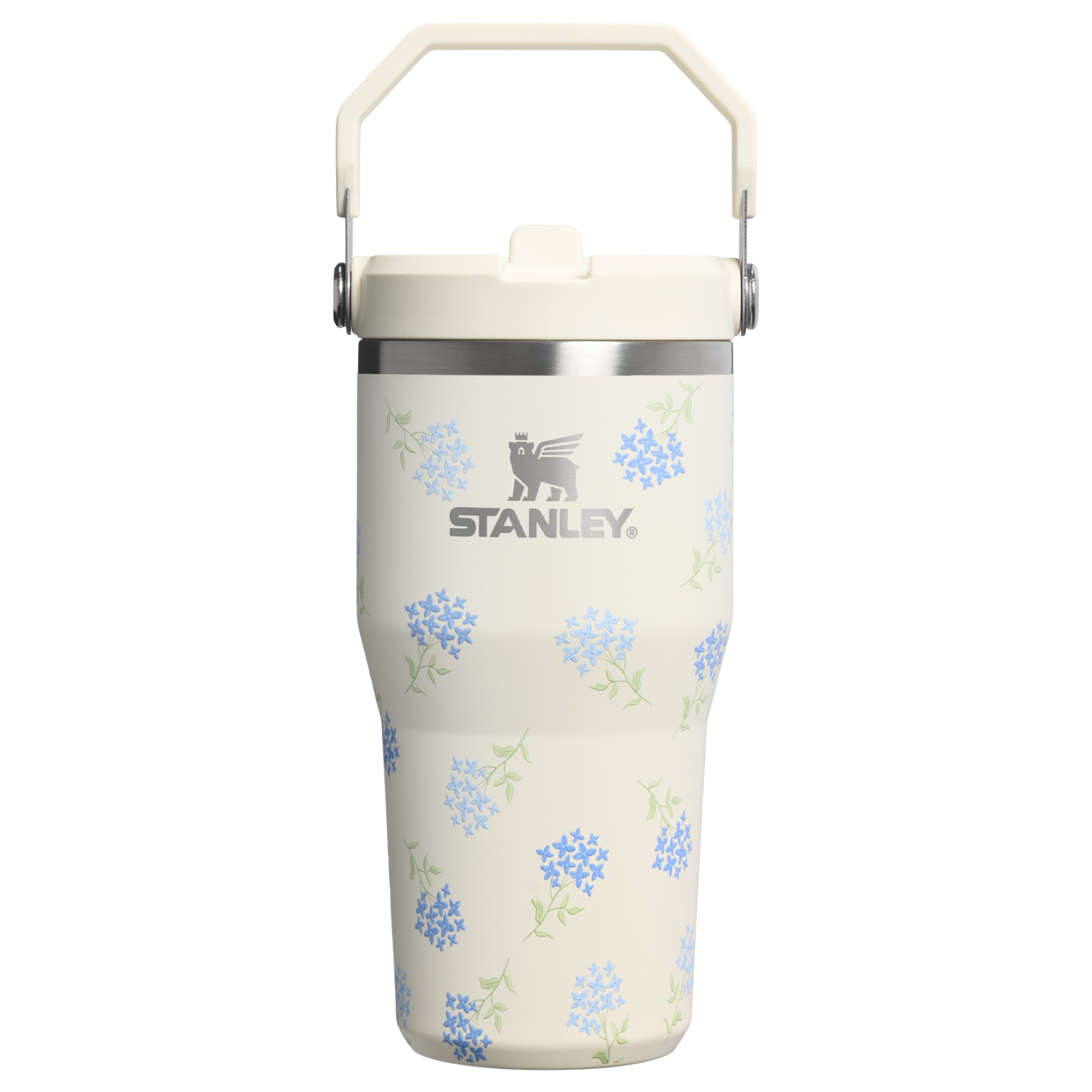 Stanley 1913 Floral Collection アイスフロー フリップストロー2.0 真空断熱タンブラー 20 oz（約0.59L） in Antique Florets